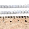 Natural Blue Lace Agate Beads Strands G-G344-A06-4mm-3