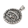304 stainless Steel Pendants STAS-M083-01AS-2