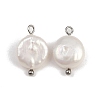 Natural Freshwater Pearl Keshi Pearl Pendants STAS-D378-08A-P-1