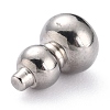 Tarnish Resistant 304 Stainless Steel Beads STAS-B011-05B-P-4