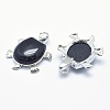 Synthetic Blue Goldstone Pendant G-G759-B08-2