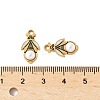304 Stainless Steel Enamel Pendants STAS-R168-07G-3