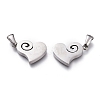 Tarnish Resistant 304 Stainless Steel Pendants LS-STAS-Z006-18P-2