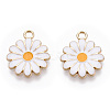Alloy Enamel Pendants ENAM-S119-090C-RS-2