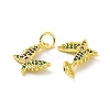 Brass Micro Pave Colorful Cubic Zirconia Charms KK-E068-VF095-3