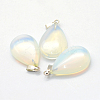 Teardrop Opalite Pendants G-Q368-21-2