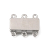 2-Strands Brass Magnetic Clasps KK-CBA9C94-01B-P-1