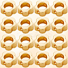 30Pcs Brass Bead Frame KK-SC0006-49-5