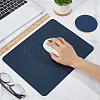 3Pcs Cork & Leather Mouse Pad AJEW-OC0014-75B-3