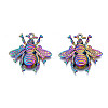 Rainbow Color Alloy Pendants PALLOY-N156-183-NR-2