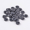 2-Hole Flat Round Resin Sewing Buttons for Costume Design BUTT-E119-20L-01-1