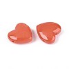Dyed & Heated Imitation Jade Glass Beads GLAA-T023-44E-2