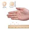 Round Unfinished Wood Beads X-WOOD-Q008-4mm-LF-3