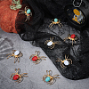 9Pcs 3 Colors Zinc Alloy Cabochons FIND-WR0012-78-4