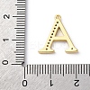Rack Plating Brass Micro Pave Cubic Zirconia Pendant KK-H449-76G-19-4