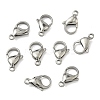 Tarnish Resistant 304 Stainless Steel Lobster Claw Clasps LS-STAS-G035-G-1