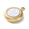 304 Stainless Steel Acrylic Pendants LS-STAS-M091-02A-G-2