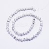 Synthetic Howlite Beads Strands G-E110-4mm-5-2