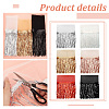 6Yard 6 Colors Polyester Tassel Ribbon OCOR-PH0002-49-4