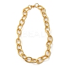Ion Plating(IP) 304 Stainless Steel Cable Chain Necklaces NJEW-L173-021G-2