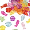 250Pcs 50G Transparent Acrylic Beads TACR-FP0001-04-2