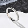 304 Stainless Steel Cubic Zirconia Finger Rings for Women RJEW-F189-01P-1