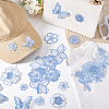 16Pcs 16 Styles Embroidery Lace Appliques DIY-GA0007-45-5