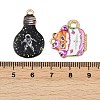 20Pcs 10 Style Alloy Enamel Pendants ENAM-SC0003-45-4