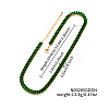 Brass Pave Rectangle Cubic Zirconia Tennis Necklaces for Women PW2283-1-1
