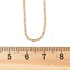 304 Stainless Steel Cable Chain Necklace X-STAS-T040-PJ205-40-2