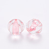 Transparent Acrylic Beads TACR-S154-19A-26-2