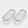 Non-Tarnish 304 Stainless Steel Linking Rings STAS-S079-83A-2