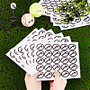 PVC Plastic Waterproof Stickers LS-DIY-WH0386-18E-3