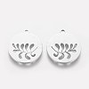 Non-Tarnish 201 Stainless Steel Pendants LS-STAS-Q201-T406-2