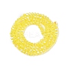 Electroplate Glass Beads Strands EGLA-A044-T2mm-L29-3