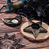 2Pcs 2 Styles Resin Candle Holder AJEW-GA0002-87B-3