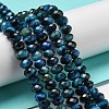 Natural Tiger Eye Beads Strands G-K351-B06-02-2