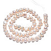 Natural Cultured Freshwater Pearl Beads Strands X-PEAR-N014-05B-2