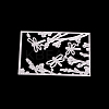 Rectangle with Dragonfly Frame Carbon Steel Cutting Dies Stencils LS-DIY-F028-34-2