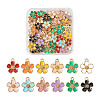 72Pcs 12 Colors Eco-Friendly Zinc Alloy Pendants FIND-CD0001-20-2