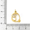 304 Stainless Steel Pendants STAS-R137-01G-C-3