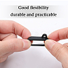 24Pcs 2 Style Silicone Rings with 12Pcs Adjustable Necklace Lanyard Anti-Lost Pendant Holder DIY-GF0008-09B-6