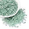 6/0 Transparent Inside Colours Glass Seed Beads SEED-N006-003C-1