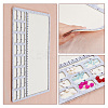 Felt Bead Design Boards TOOL-WH0002-66-4