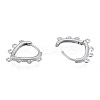 Tarnish Resistant 304 Stainless Steel Hoop Earrings Findings LS-STAS-N092-192-3