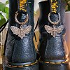 Moth Alloy Shoe Charms PW-WG11959-01-2