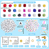 DIY Round Glass Seed Beads Bracelets Making Kits DIY-SP0003-50-2