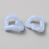 Two Tone Imitation Gemstone Acrylic Linking Rings FIND-WH0260-34H-2