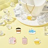 20Pcs 5 Styles Alloy Enamel Pendants ENAM-CJ0005-04-6