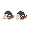 Alloy Enamel Pendants ENAM-T025-02G-19B-1